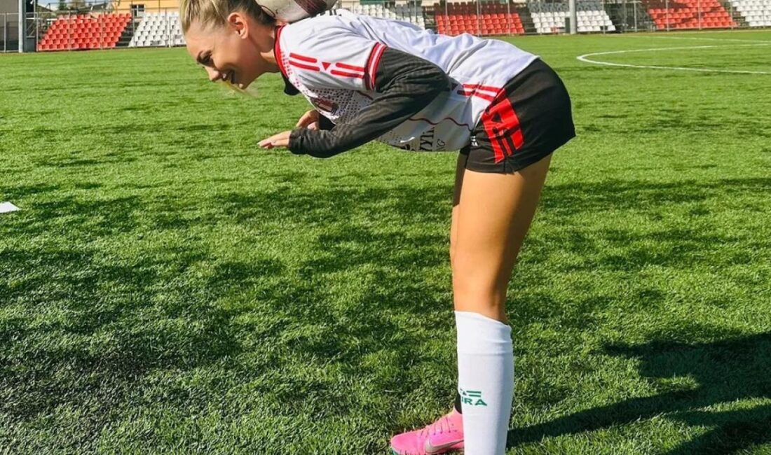 Toplumsal medya fenomeni Nevide Çiçek, 1207 Antalya Bayan Futbol Kulübü’nde