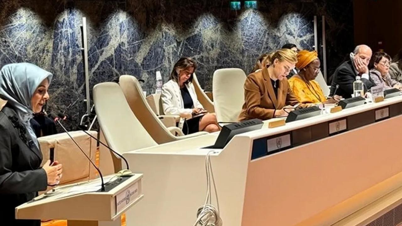Aile ve Sosyal Hizmetler Bakanı Mahinur Özdemir Göktaş, İsrail'in, Filistin