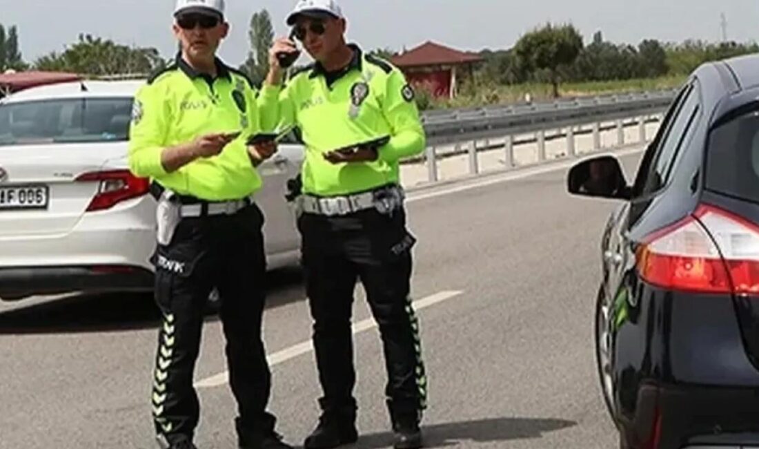 Bursa'da trafik takımlarının, 14 Ekim- 20 Ekim tarihleri ortasında kentte