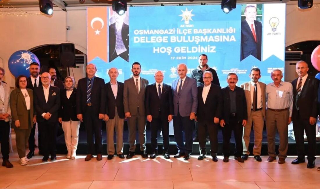 AK Parti Osmangazi İlçe Başkanlığı, 2 Kasım Cumartesi günü saat