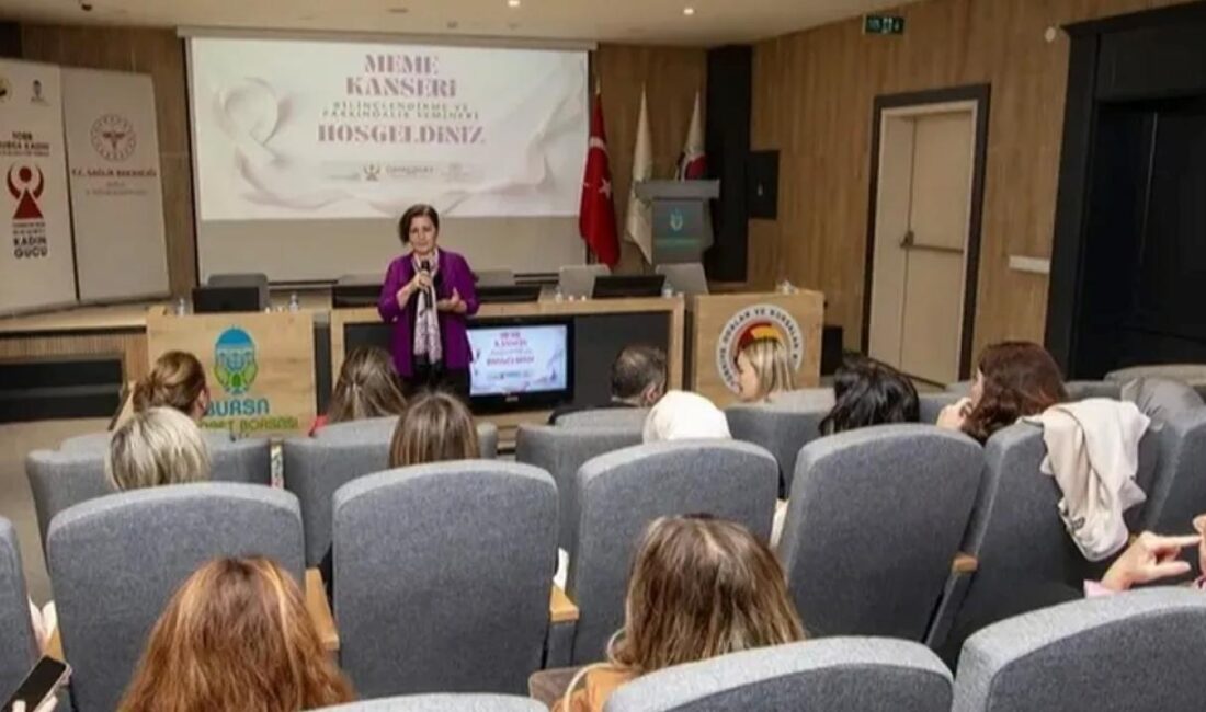 TOBB Bursa Kadın Girişimciler Kurulu, göğüs kanserine karşı farkındalık yaratmak