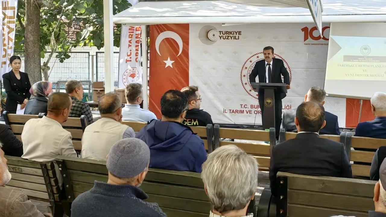 Bursa Vilayet Tarım ve Orman Müdürlüğü, Bursa'nın 17 ilçe ve