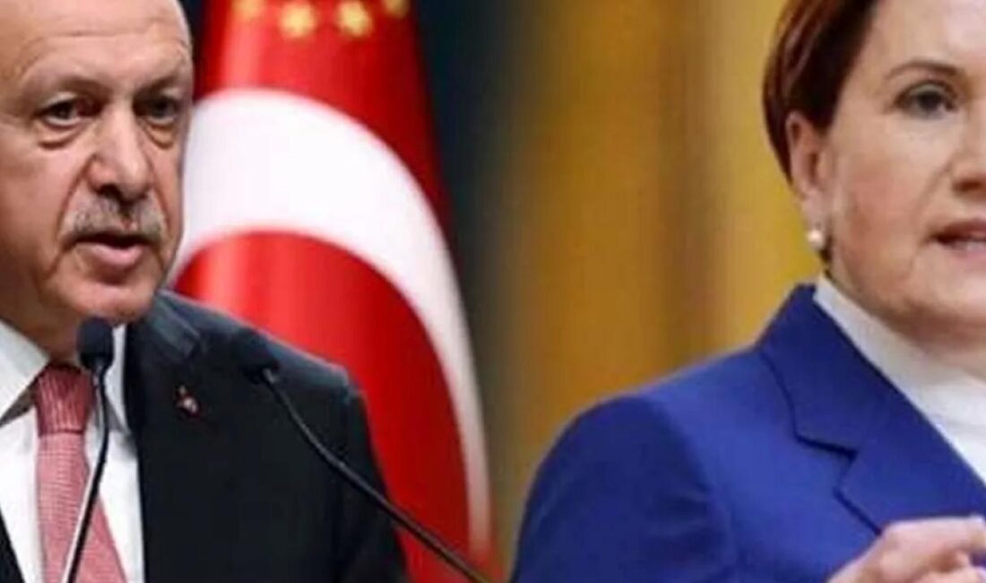 Cumhurbaşkanı Recep Tayyip Erdoğan, İYİ Parti'nin kurucu başkanı Meral Akşener