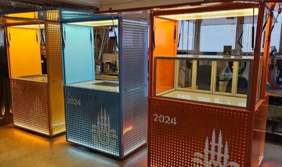İstanbul Büyükşehir Belediyesi seyyar simit, kestane ve mısır otomobillerinin dizaynını