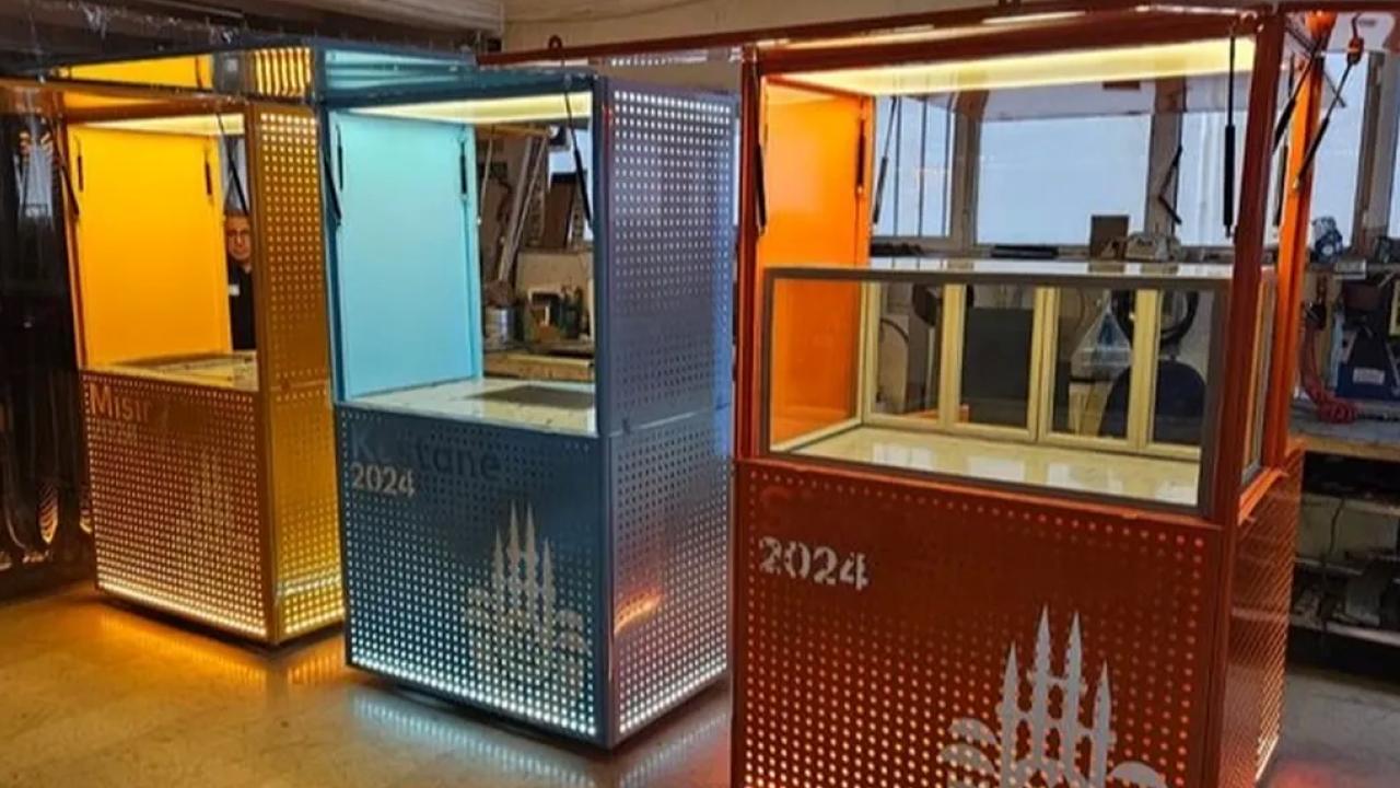 İstanbul Büyükşehir Belediyesi seyyar simit, kestane ve mısır otomobillerinin dizaynını