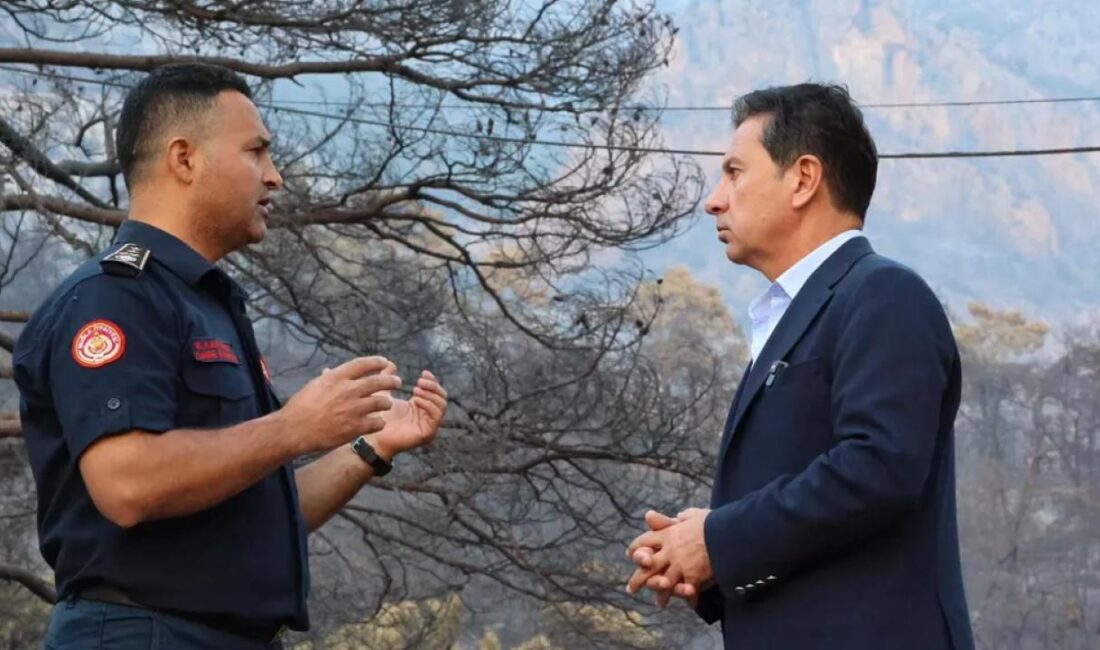 Muğla’nın Dalaman ve Menteşe ilçelerinde çıkan orman yangınlarına Büyükşehir Belediyesi