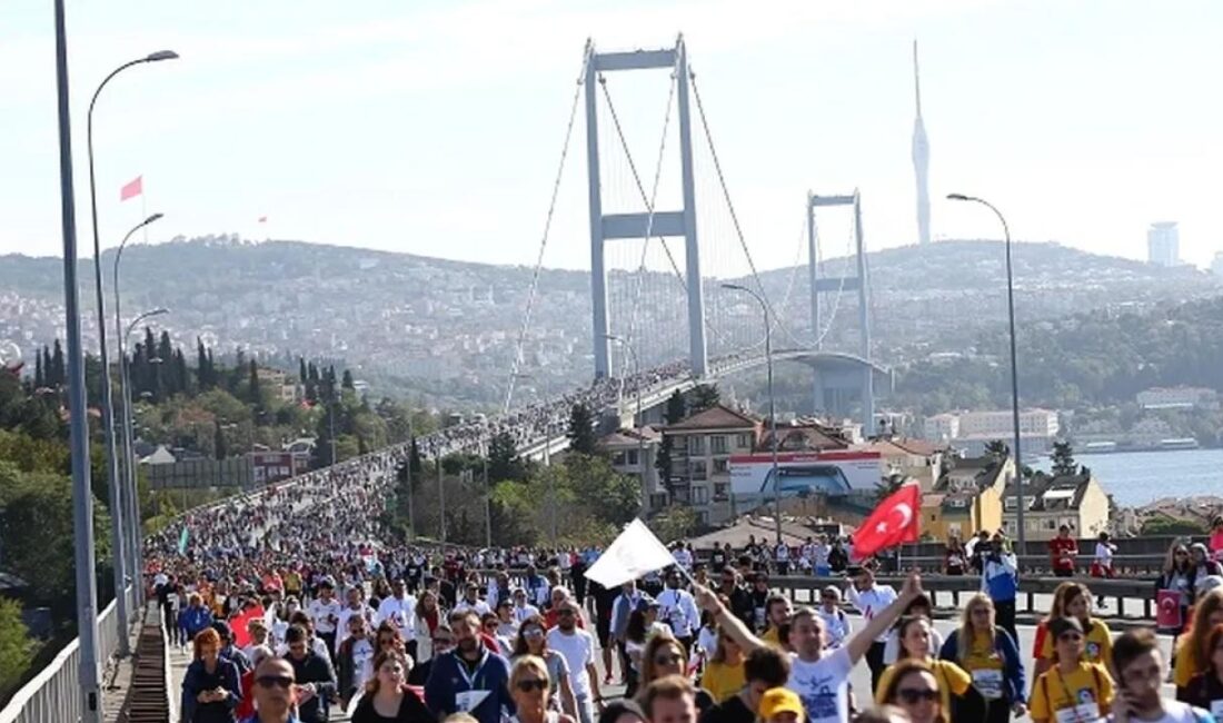 Dünyada iki kıta ortasında yapılan tek maraton özelliğine sahip olan