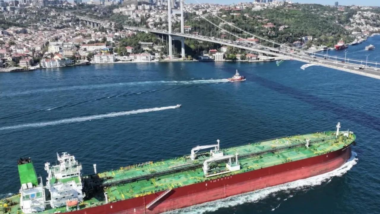 2024 yılının birinci 9 ayında Türkiye’deki boğazlarda toplam 65 bin