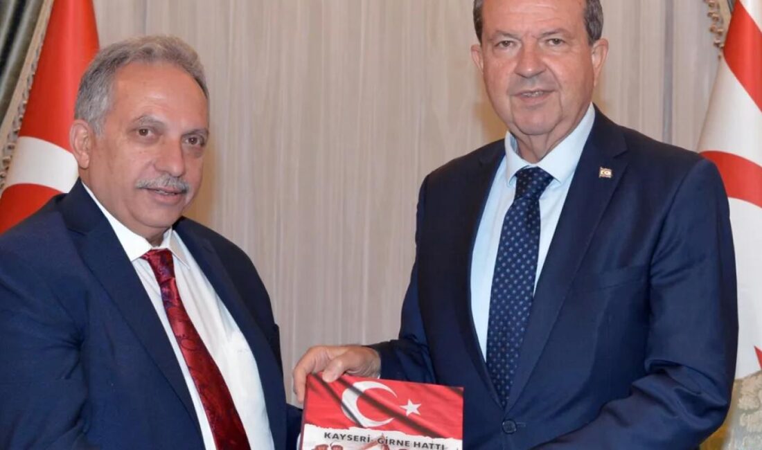 Talas Belediye Başkanı Mustafa Yalçın, KKTC Cumhurbaşkanları Ersin Tatar ve