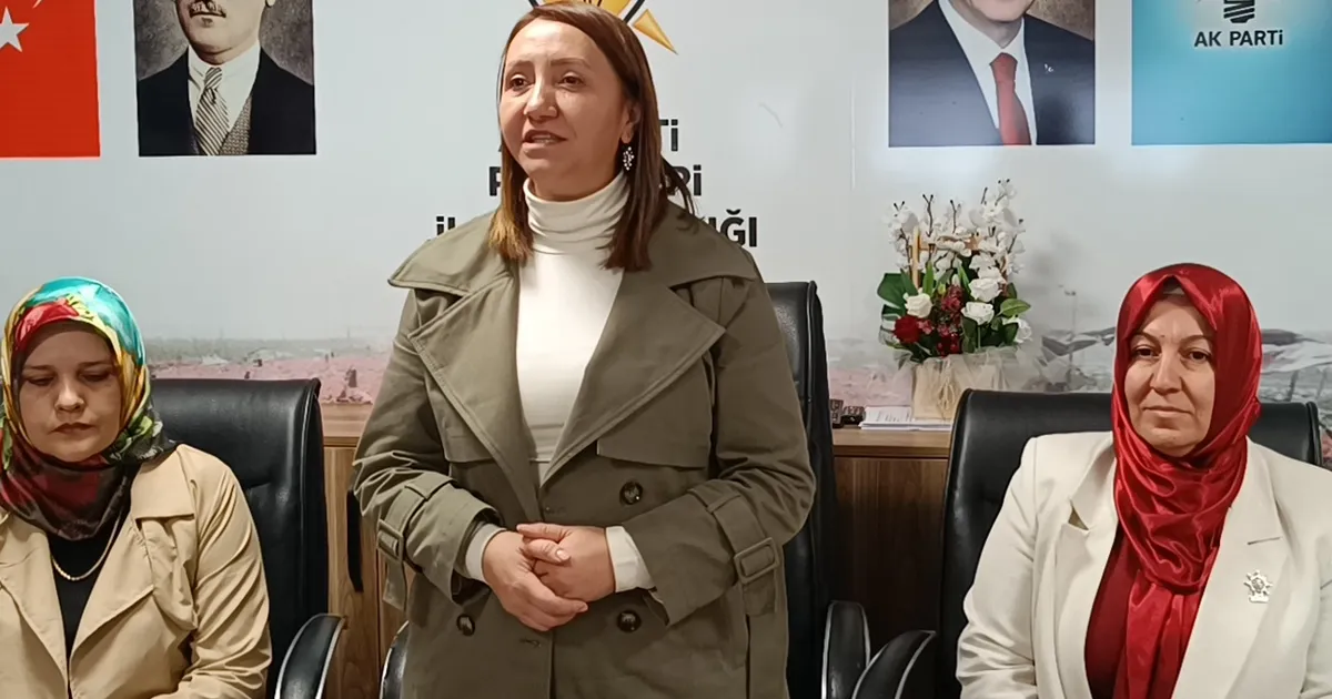 Bilecik’in Pazaryeri ilçesinde AK Parti İlçe Teşkilatı Kadın Kolları düzenlenen