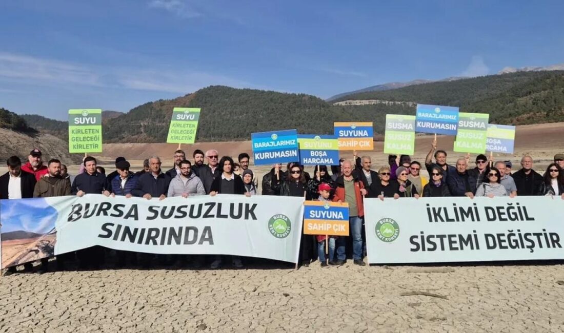 Bursa'nın içme suyunu karşılayan Doğancı ve Nilüfer Barajları'nda su düzeyi
