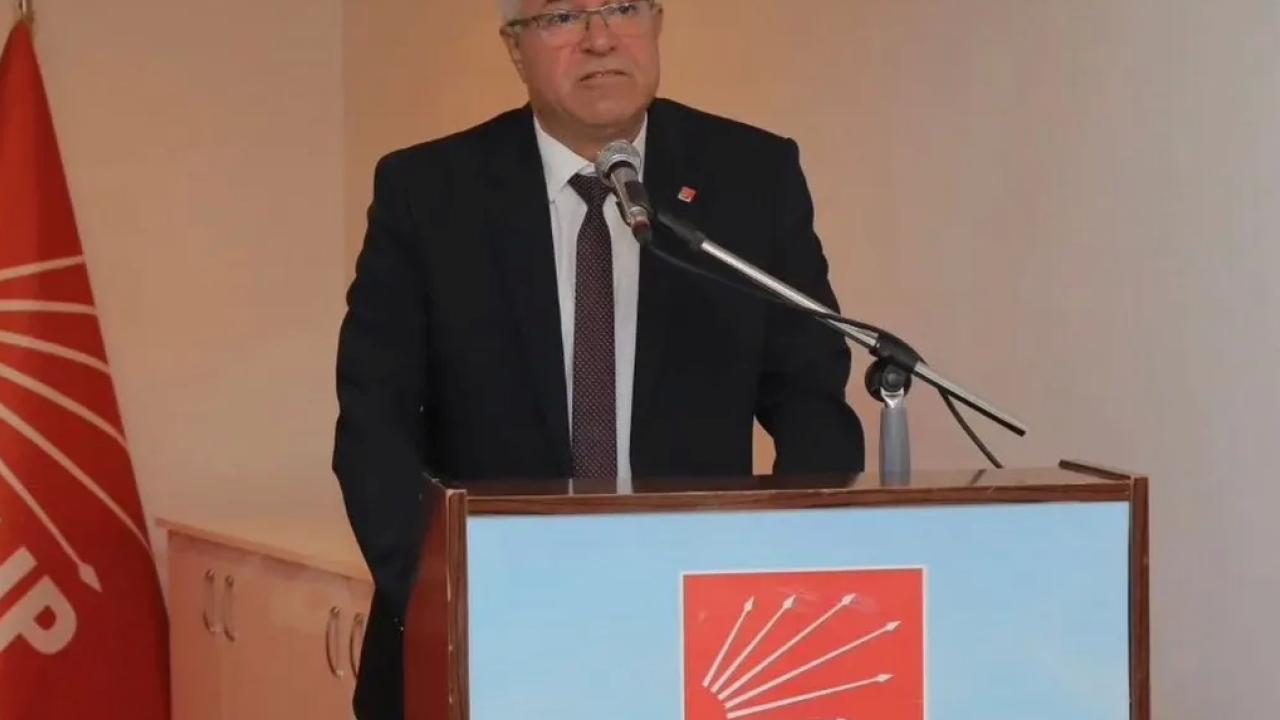 Edirne'de CHP Merkez İlçe Başkanı Yücel Balkanlı,  Türkiye'nin faiz