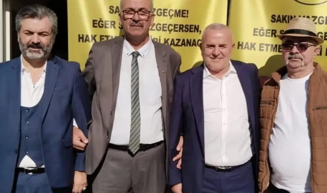 Edirne'de Anayol Partisi'nin yapılan Vilayet Olağan Genel Konseyi'nde başkanlığa İbrahim