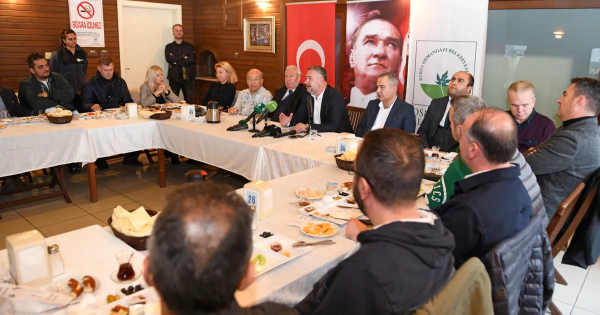 Osmangazi Belediyespor Kulübü Yönetim Kurulu Başkanı Fatih Karayılan,  Bursa’daki