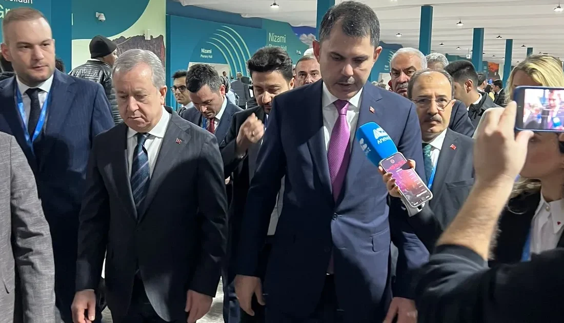 Bakü’de gerçekleşen COP29 İklim Zirvesi'nde konuşan Çevre, Şehircilik ve İklim