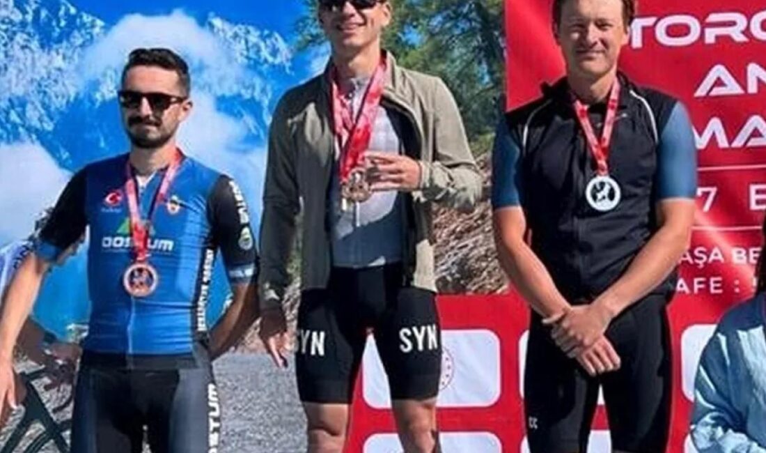 Bursa'da İnegöl Belediye Spor Kulübü sportmenler; bisiklet, oryantiring ve spor