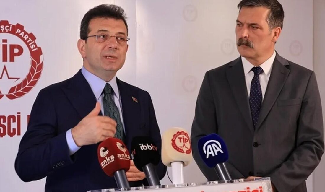 TBB ve İBB Lideri Ekrem İmamoğlu, Türkiye İşçi Partisi Genel