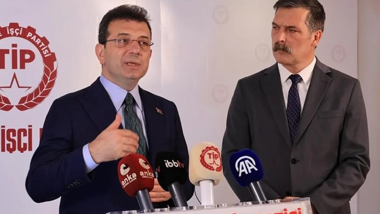 TBB ve İBB Lideri Ekrem İmamoğlu, Türkiye İşçi Partisi Genel
