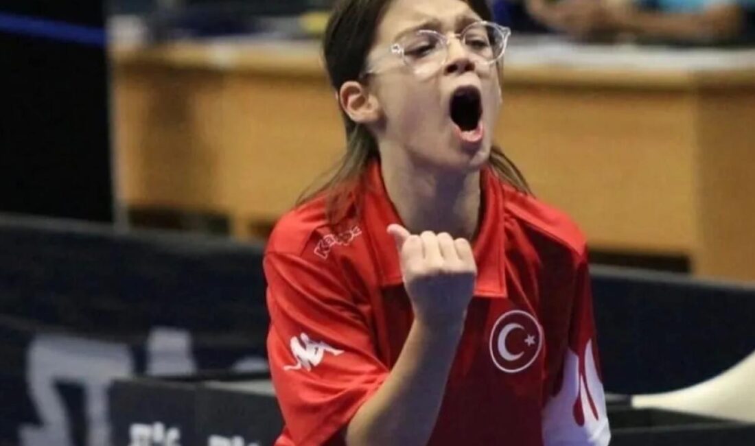 Muğla Büyükşehir Belediyesi masa tenisi sportmeni Aybige Feride Üstündağ Kosova’da