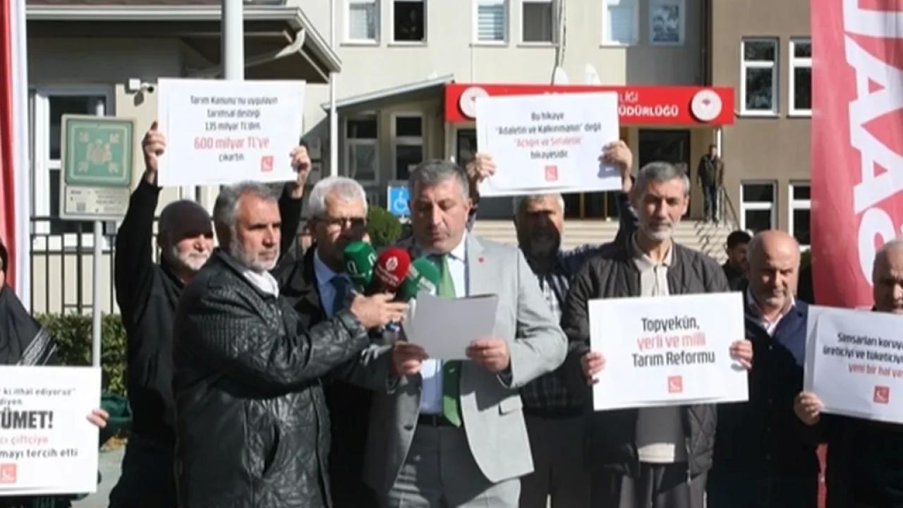 Saadet Partisi Bursa vilayet Lideri Ali Osman Karahan, Tarım ve
