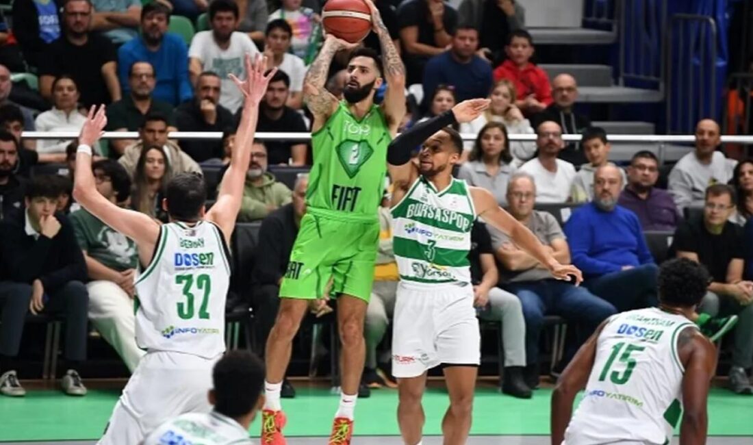 Tofaş Basketbol Grubu, 5. haftada alanında oynadığı Bursa derbisinde Bursaspor