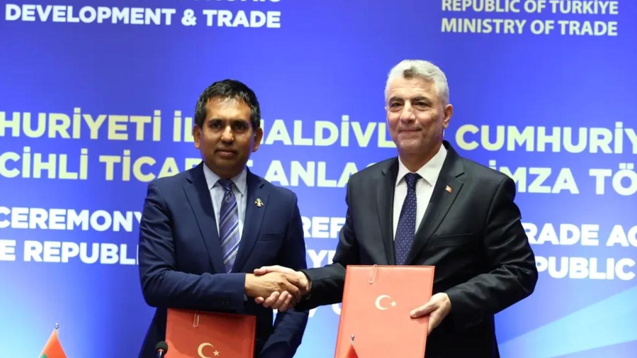 Türkiye ile Maldivler ortasında Tercihli Ticaret Anlaşması, Ticaret Bakanı Ömer
