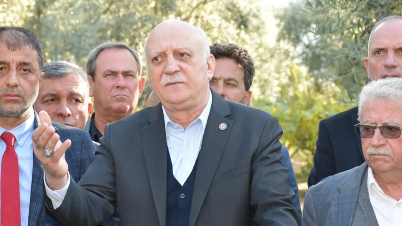 Türkiye Ziraat Odaları Birliği Genel Lideri Şemsi Bayraktar, zeytin avans
