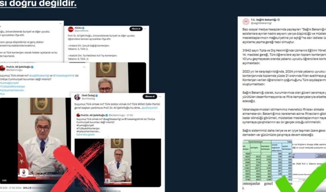 Kimi toplumsal medya hesaplarından paylaşılan, "Yabancı asıllı öğrencilere tanınan ayrıcalıklar