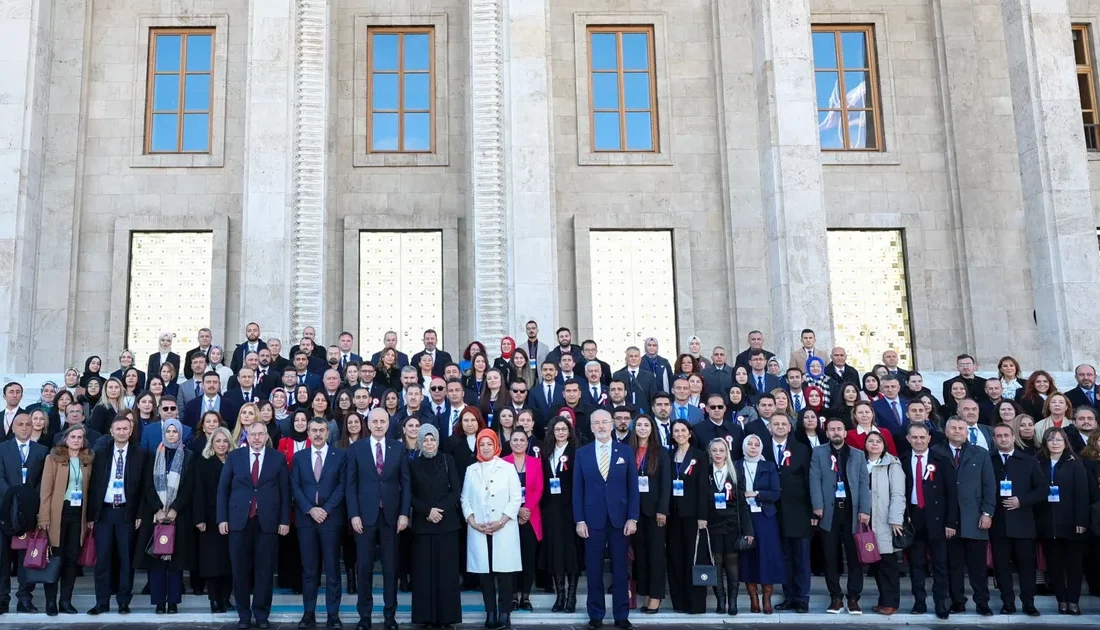TBMM Meclis Başkanı Numan Kurtulmuş, 24 Kasım Öğretmen Günü kutlama
