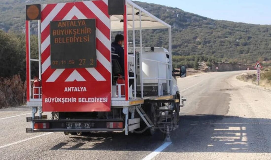 Antalya Büyükşehir Belediyesi Kaş, İbradı, Korkuteli ve Finike ilçelerinde yol