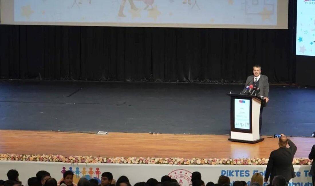 Millî Eğitim Bakanı Yusuf Tekin, Türk Eğitim Sisteminde Çocuklar İçin