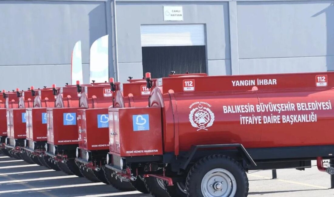 Balıkesir Büyükşehir Belediyesi İtfaiye Daire Başkanlığı, yaz sezonunda yaşanabilecek olası
