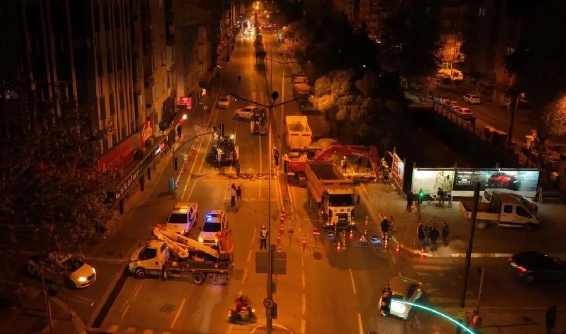 Balıkesir Su ve Kanalizasyon İdaresi (BASKİ) Genel Müdürlüğü ekipleri Karesi’de