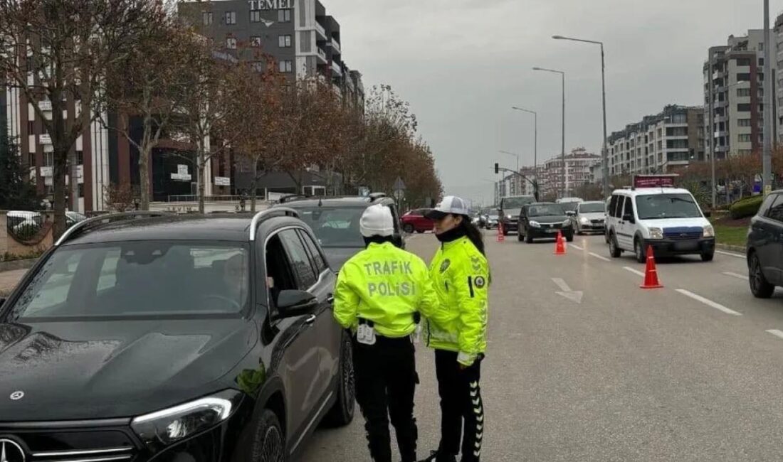 Bursa İl Emniyet Müdürlüğü, Trafik Denetleme Şube Müdürlüğü aracılığıyla gerçekleştirdiği