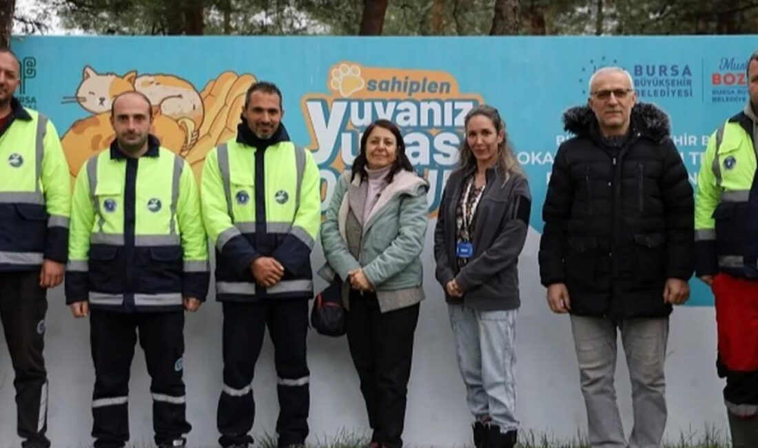 Bursa Büyükşehir Belediyesi’nin can dostları korumak ve onlara yuva kazandırmak
