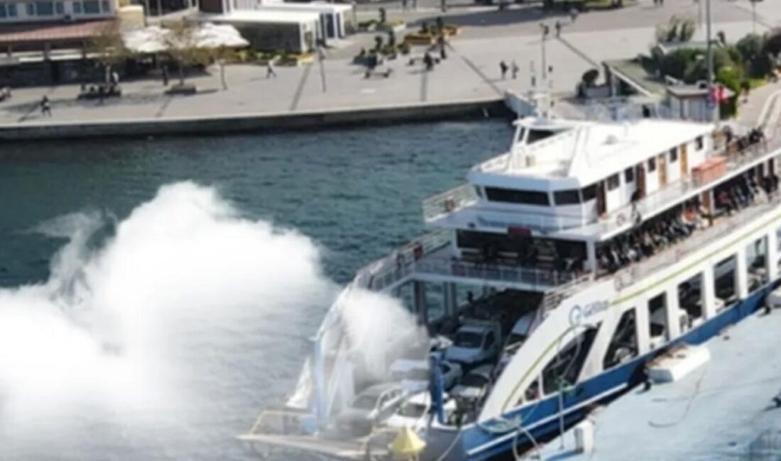 Ege Denizi'ndeki fırtına sebebiyle Bozcaada ve Gökçeada'ya yapılacak ollan feribot