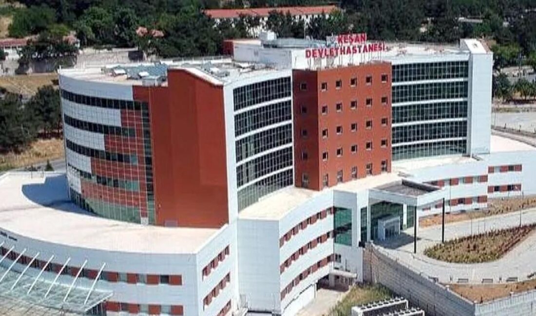 Edirne'de Keşan Devlet Hastanesi 3 Ocak 2025 tarihinde başlatılacak tadilat