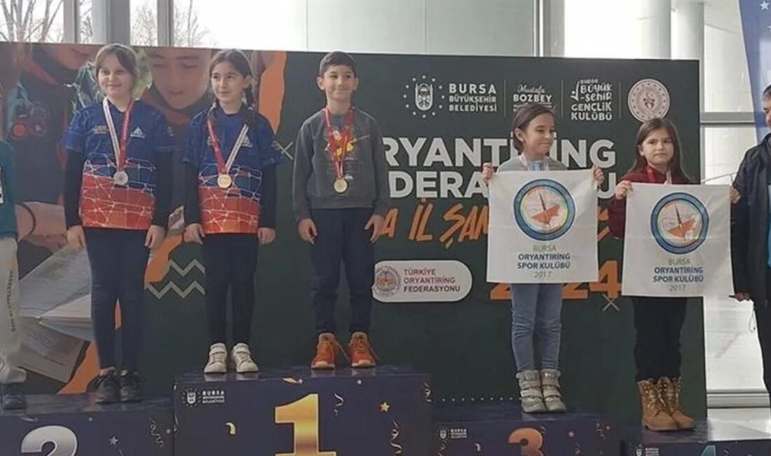 Bursa İl Birinciliği yarışlarında 10 kulüpten 320 sporcu ile yarışan