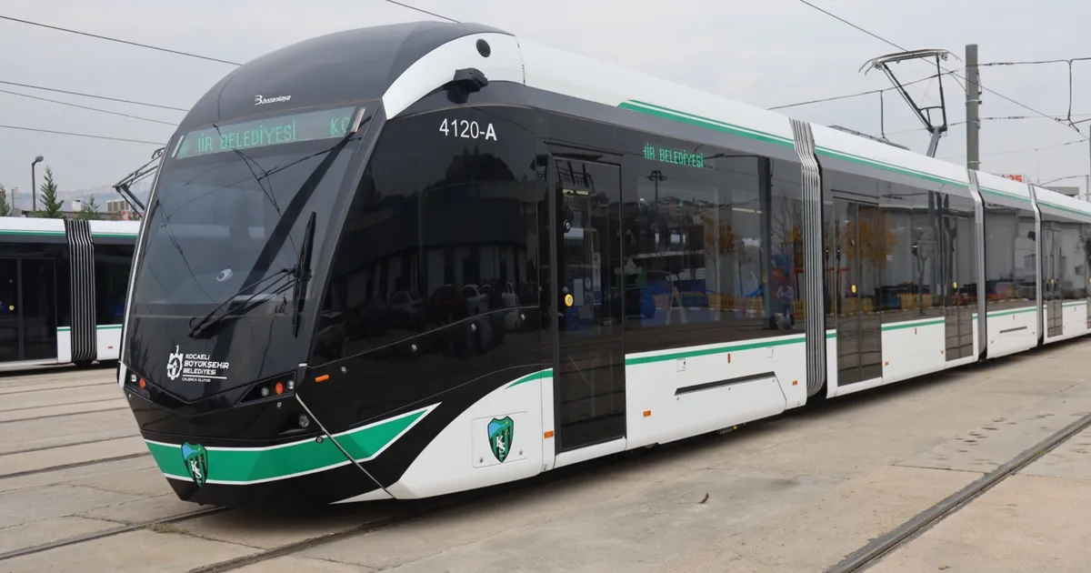 Kocaeli Büyükşehir Belediyesi, tüm tramvaylar ile 250, 200, 280 ve
