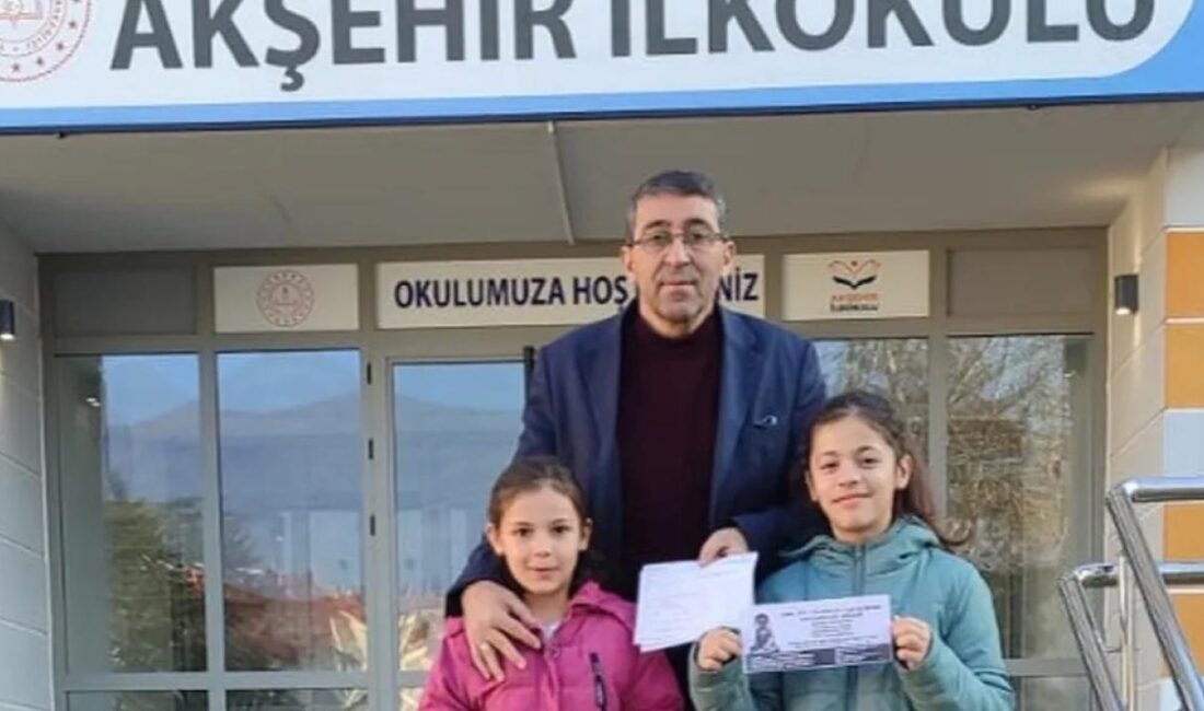 Konya'da Akşehir İlkokulu öğrenci  ve öğretmenleri SMA Tip 1