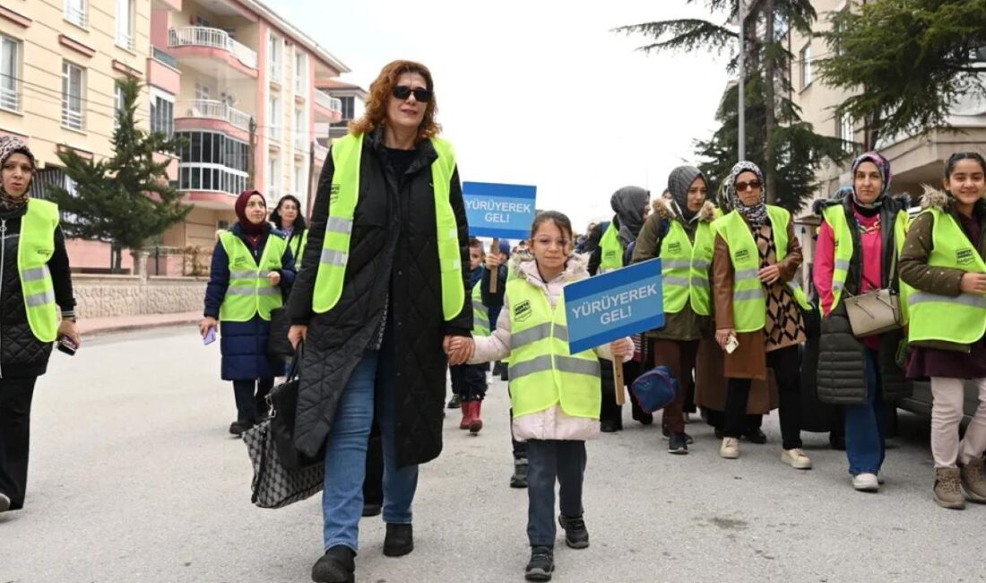 Konya Büyükşehir Belediyesi tarafından sürdürülen “Güvenli Okul Yolları” projesi kapsamında