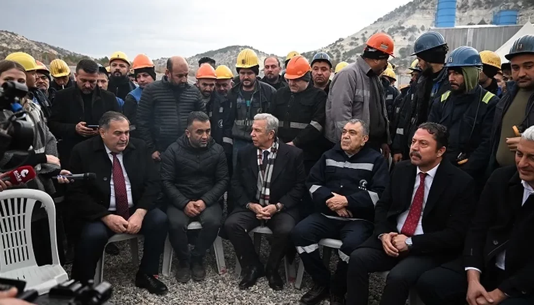 Ankara Büyükşehir Belediye Başkanı Mansur Yavaş, Çayırhan Termik Santrali’nde özelleştirmeye
