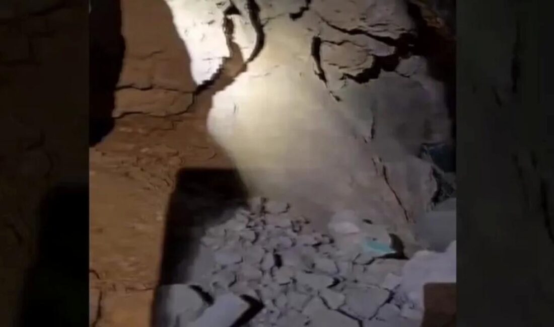 Pençe-Kilit Operasyonu bölgesinde teröristlere ait tespit edilen mağarada çok sayıda