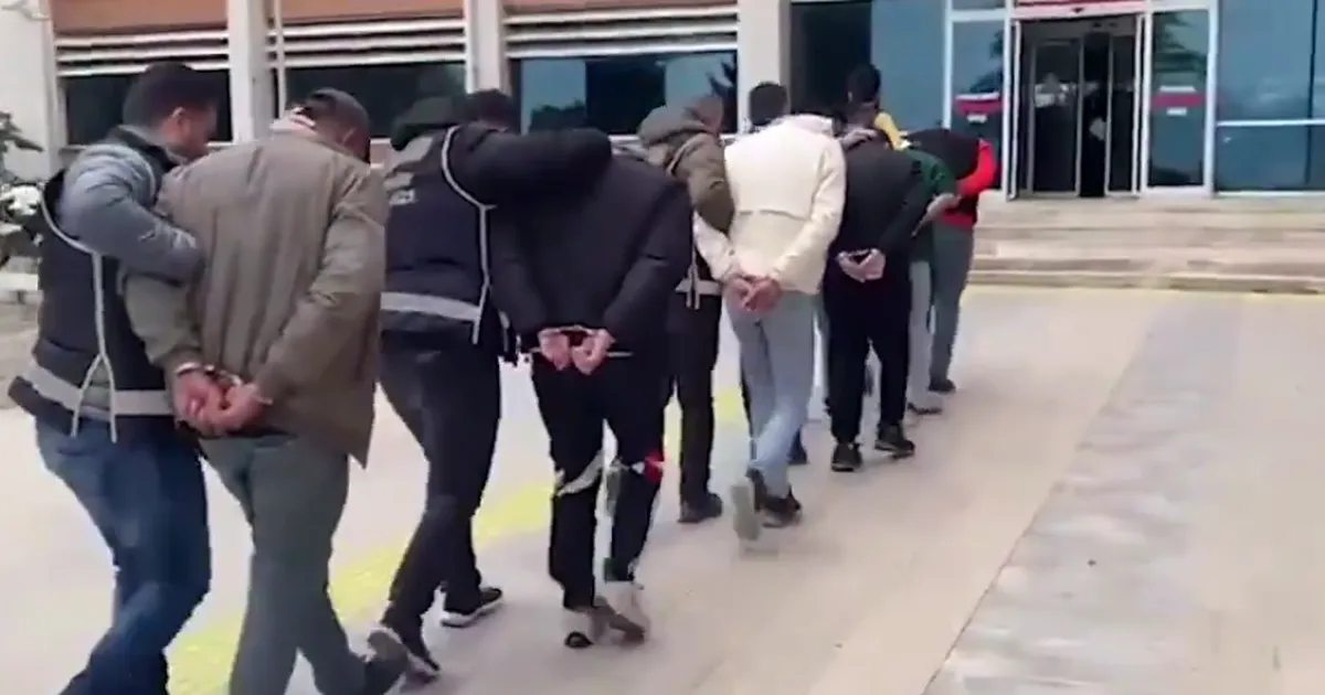 5 ayrı organize suç örgütüne yönelik son bir haftada 7
