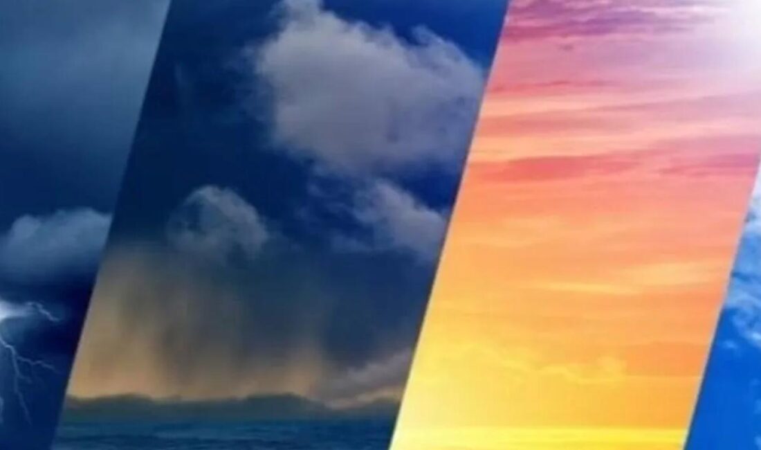 Meteoroloji Genel Müdürlüğü tarafından yapılan son tahminlere göre ülkemiz genelinin