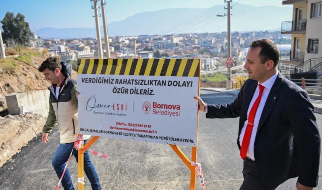 İzmir Bornova Belediyesi, Aşık Veysel Rekreasyon Alanı üzerinden Atatürk Mahallesi’ni