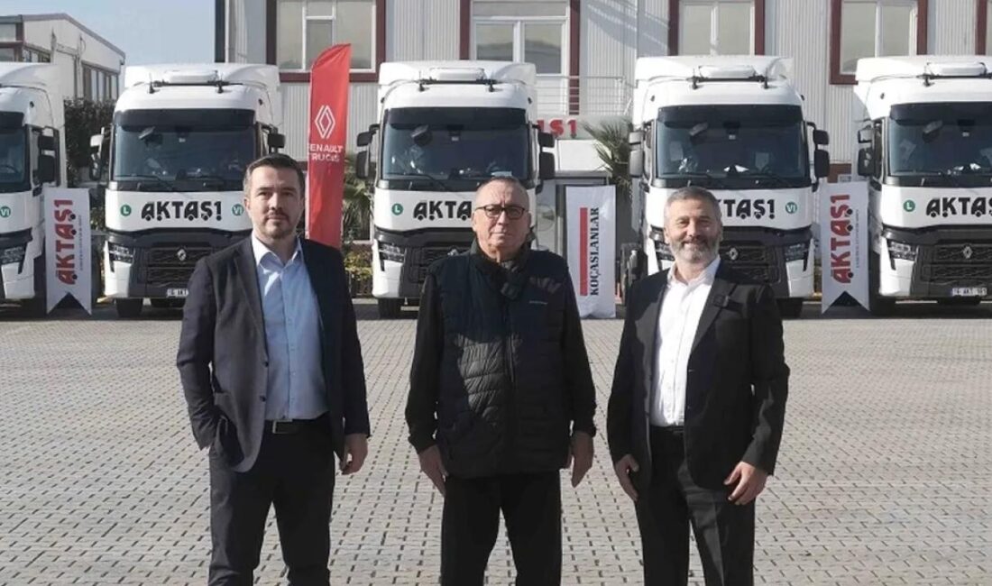 Gemlik Aktaş-1 Lojistik, 50 yeni Renault Trucks çekici ile yılın