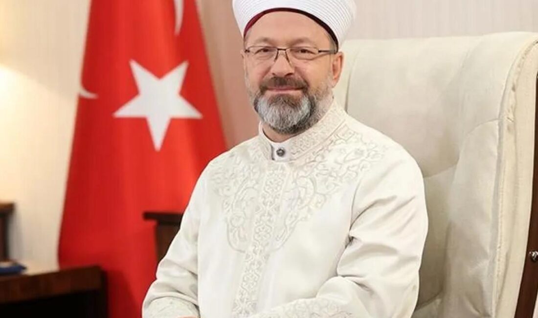 Diyanet İşleri Başkanı Prof. Dr. Ali Erbaş, mübarek üç ayların