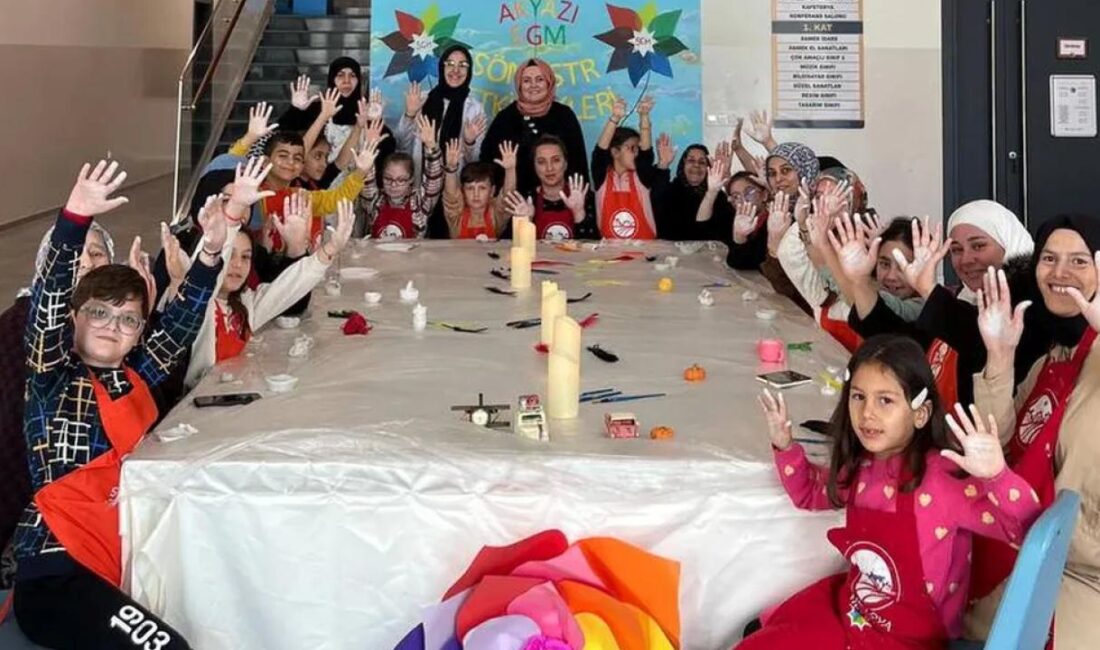 Sakarya Büyükşehir Belediyesi Akyazı Sosyal Gelişim Merkezinde “Ara Tatil Atölyeleri”