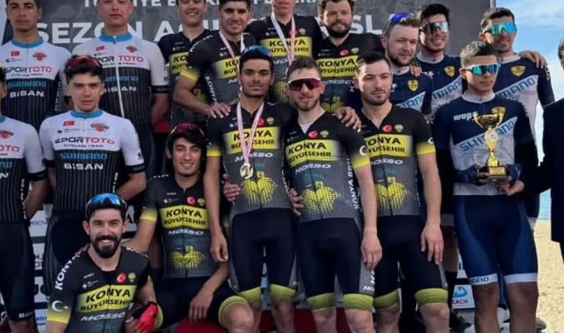 Konya Büyükşehir Belediyespor Bisiklet Takımı, Alanya’da düzenlenen Türkiye Kupası 1.Etap